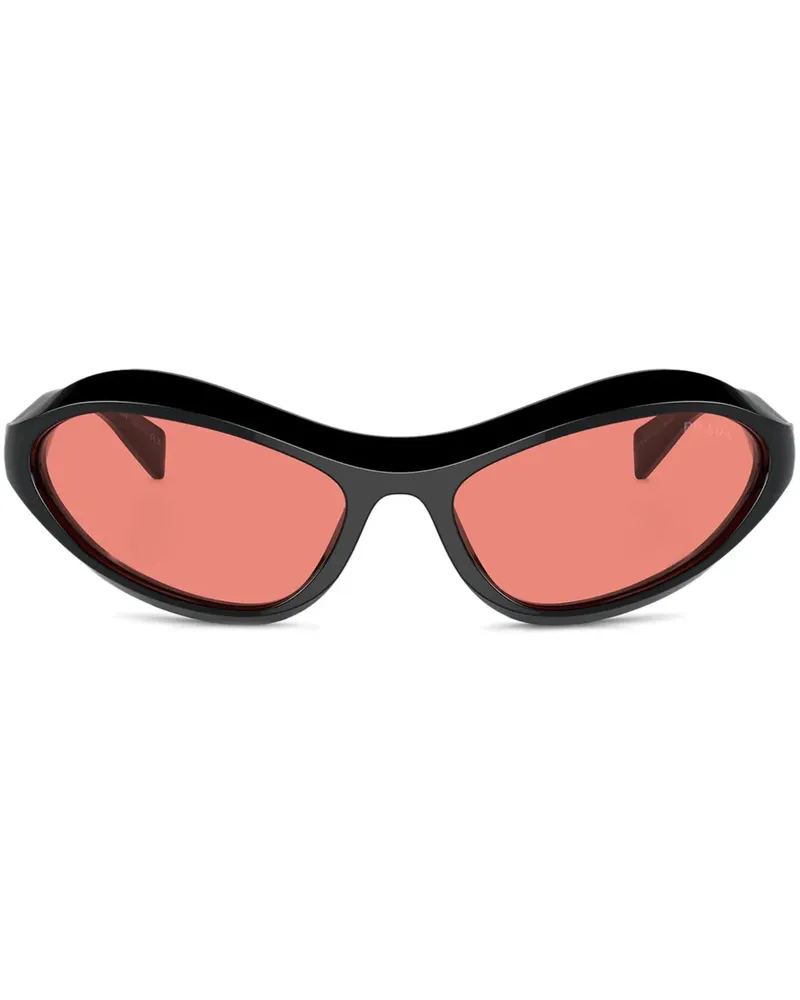 Prada Swing Sonnenbrille - Schwarz Schwarz