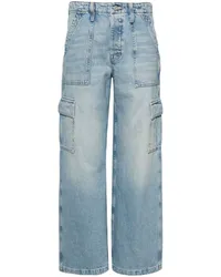 Mother Spinner Cargo-Jeans Blau