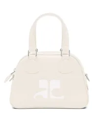 Courrèges Mini Bowlingtasche Nude