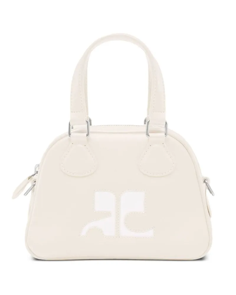 Courrèges Mini Bowlingtasche - Nude Nude