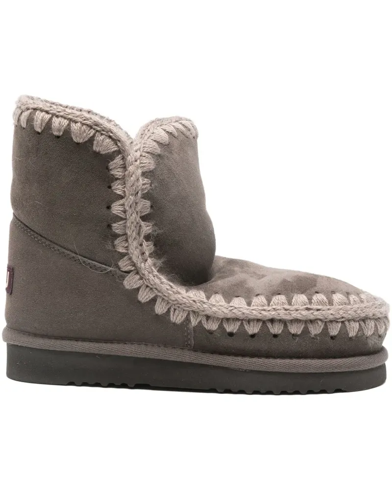 Mou Eskimo 18 double face sheepskin boots - Grau Grau