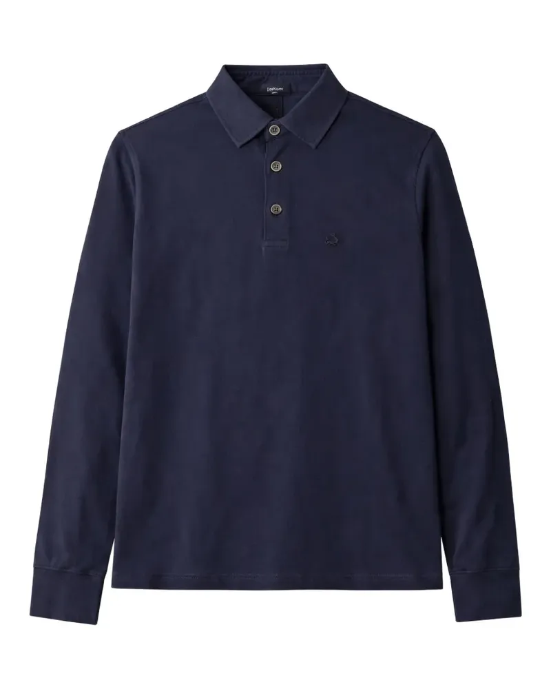 Tombolini Langärmeliges Poloshirt - Blau Blau