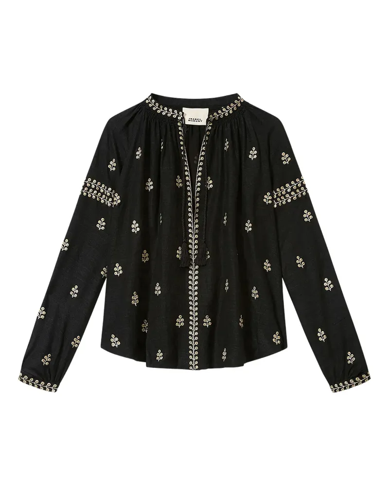 Isabel Marant Rodis Oberteil mit Quasten - Schwarz Schwarz