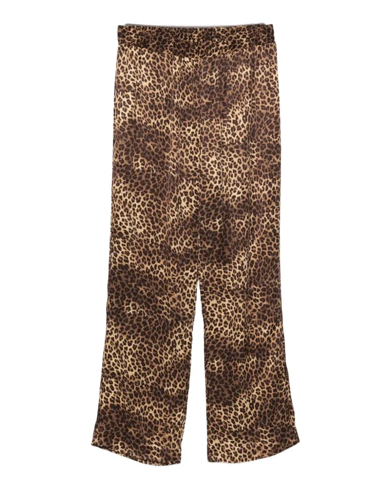 Ernest W. Baker animal-print trousers - Braun Braun
