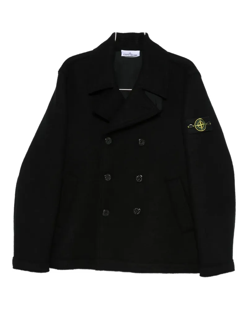 Stone Island Klassische Cabanjacke - Schwarz Schwarz