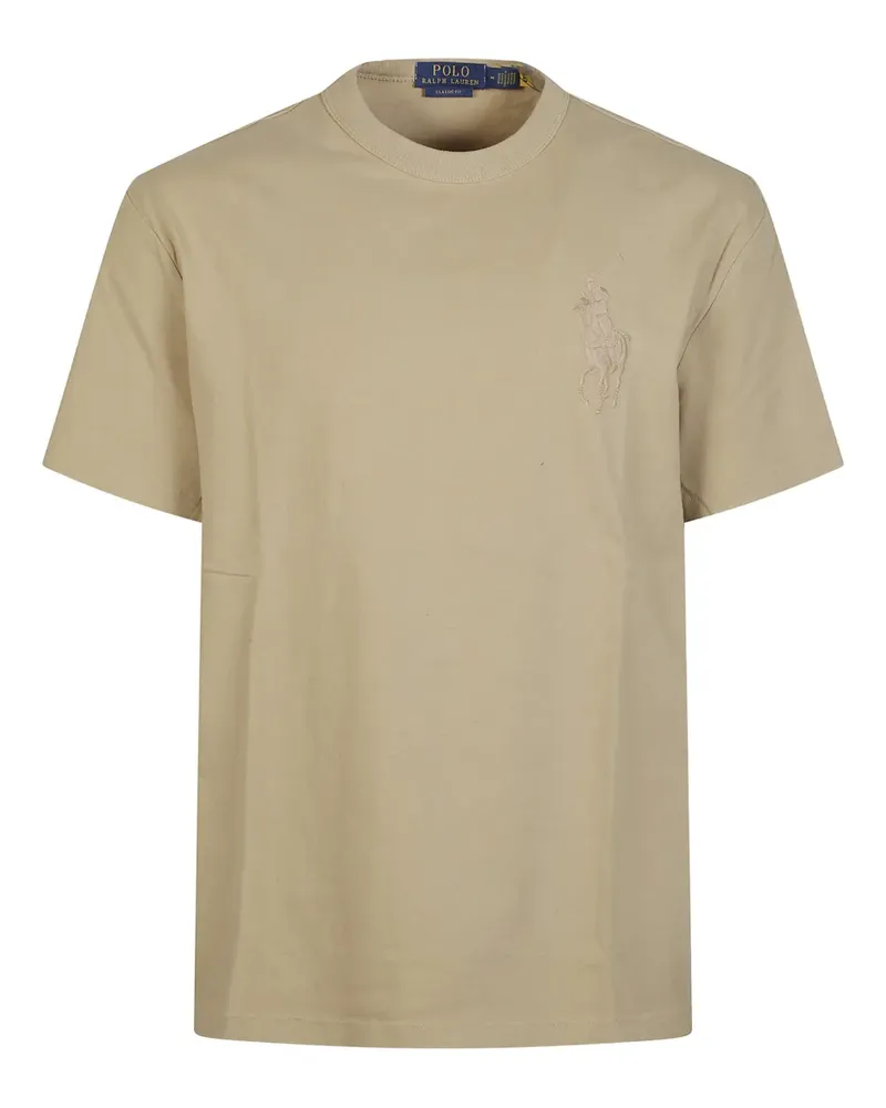 Ralph Lauren T-Shirt mit Logo - Nude Nude