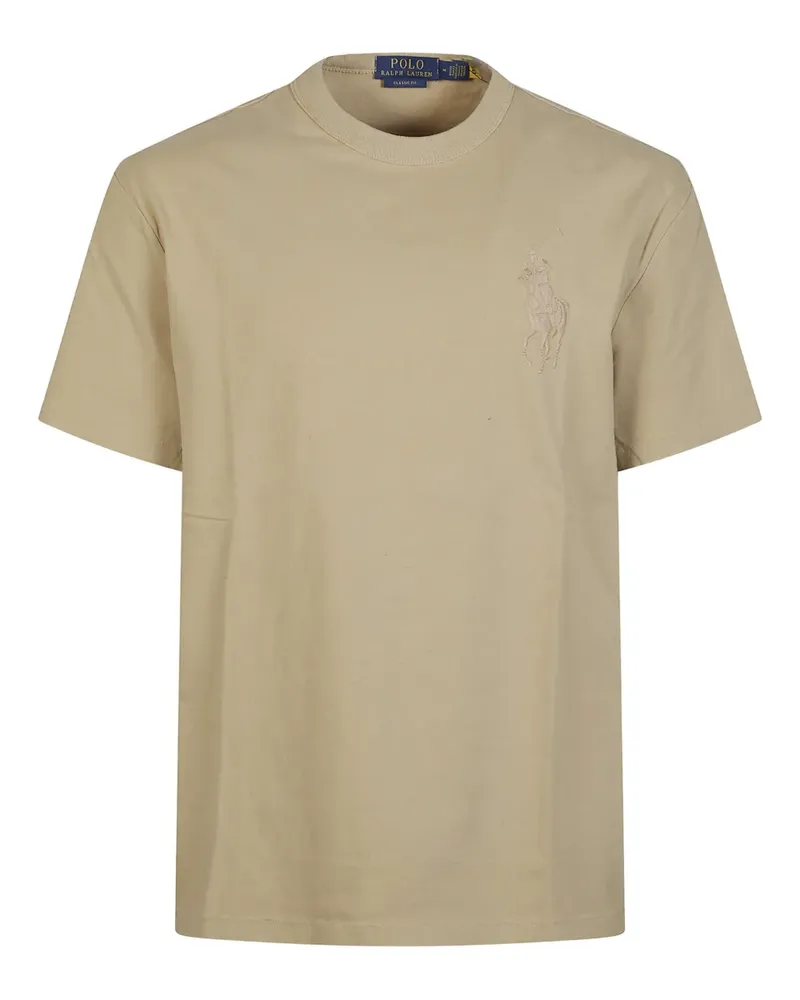 Ralph Lauren logo short-sleeve T-shirt - Nude Nude