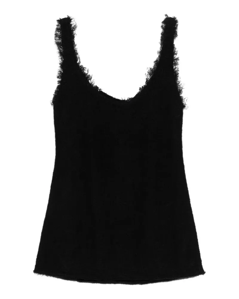 Totême Ärmeloses Oberteil - Schwarz Schwarz