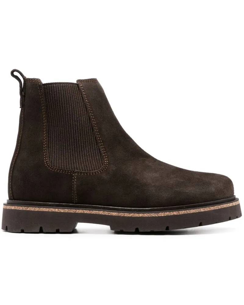 Birkenstock Stiefeletten aus Wildleder - Braun Braun