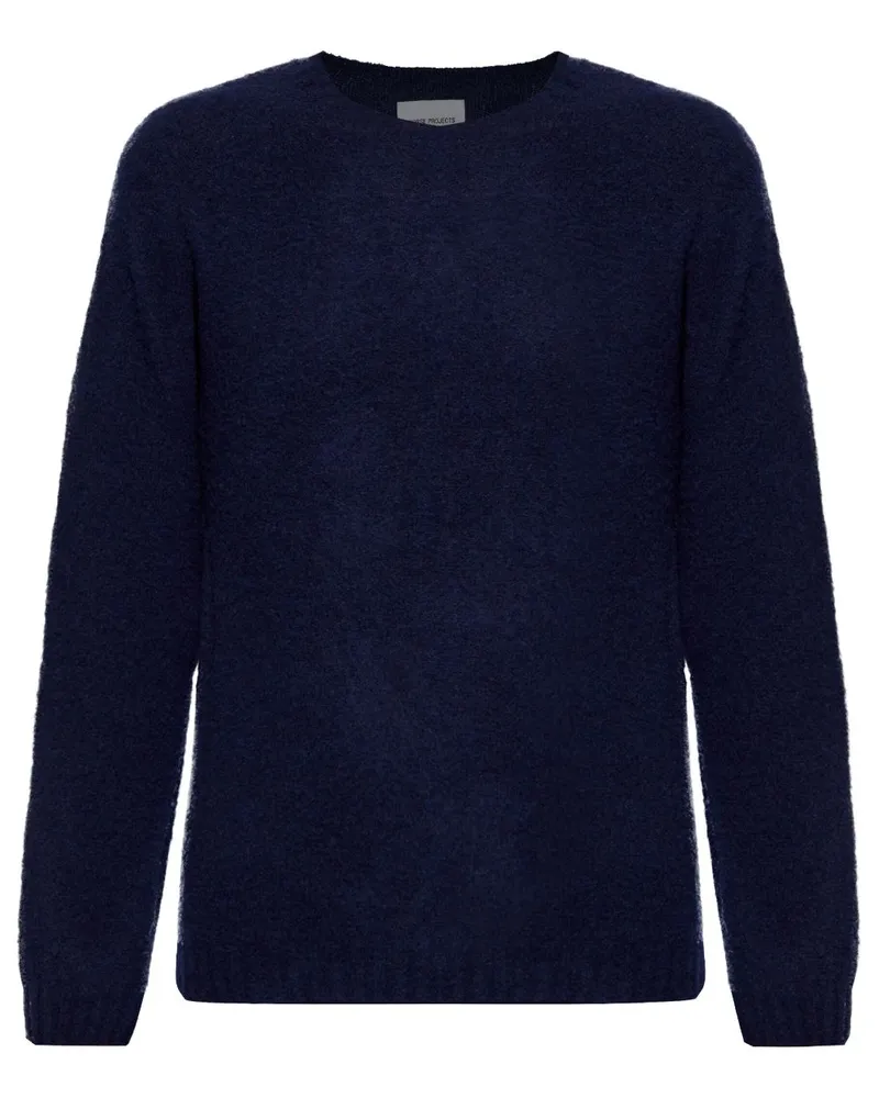 Norse Projects Klassischer Pullover - Blau Blau