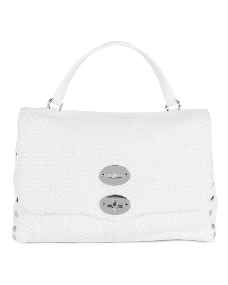 Zanellato Kleine Postina Handtasche - Weiß Weiß