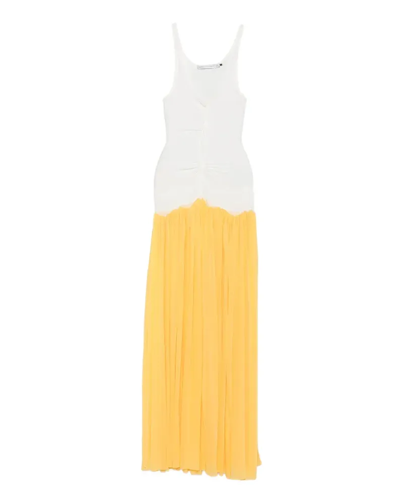 Christopher Esber Verner cut-out lace-trim maxi dress - Gelb Gelb