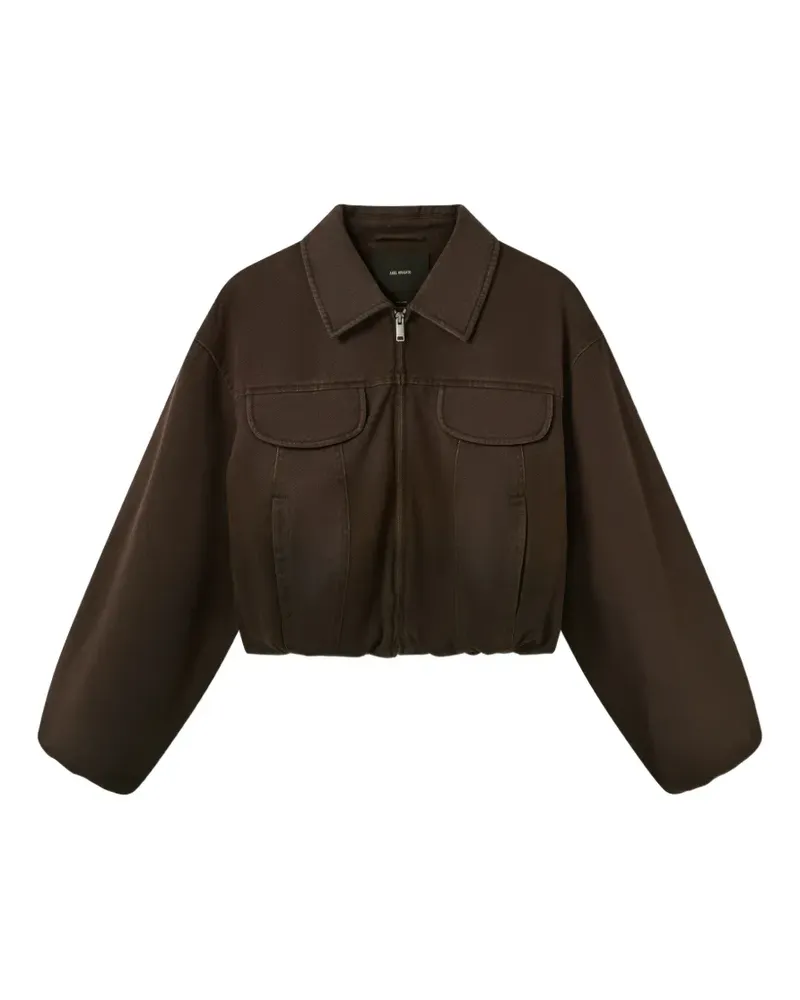 Axel Arigato Aerie Jacke mit Reißverschluss - Braun Braun
