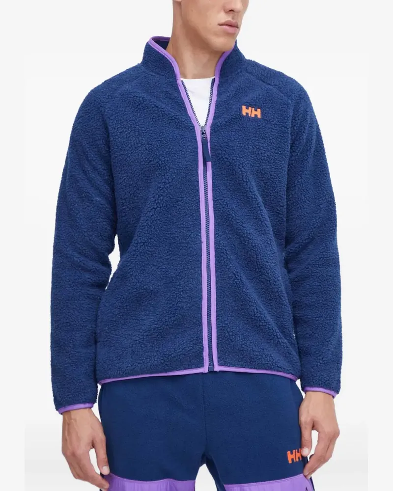 Helly Hansen zip-up fleece sweatshirt - Blau Blau