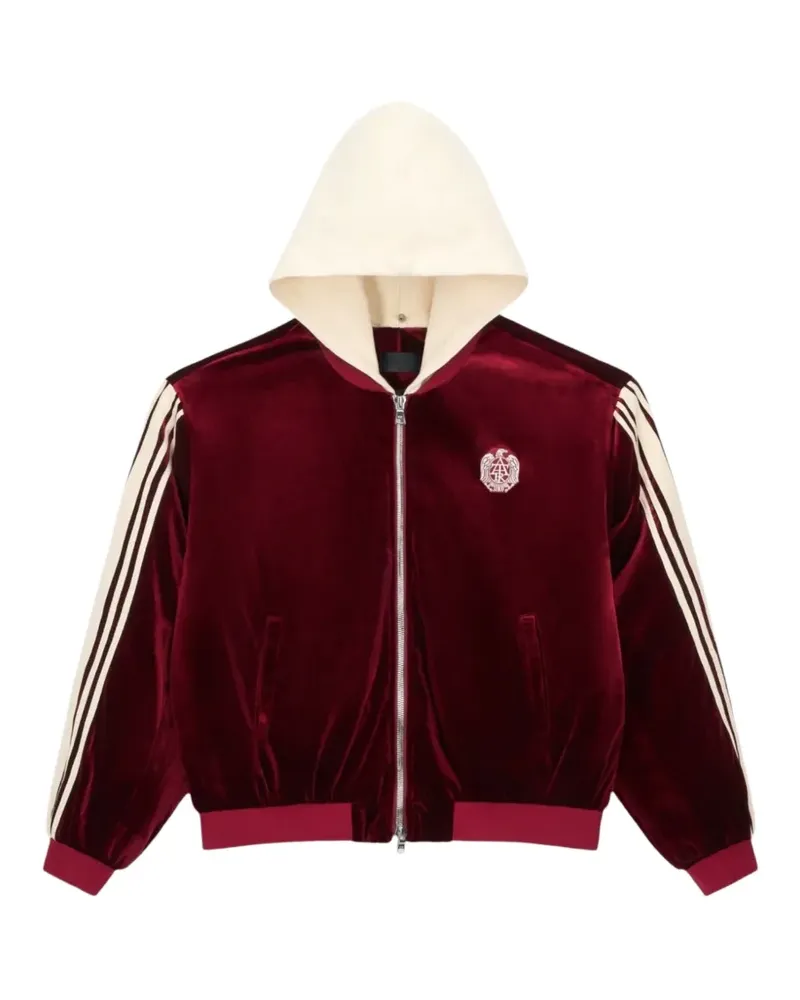 RTA Rei Bomberjacke mit Wappenmotiv - Rot Rot