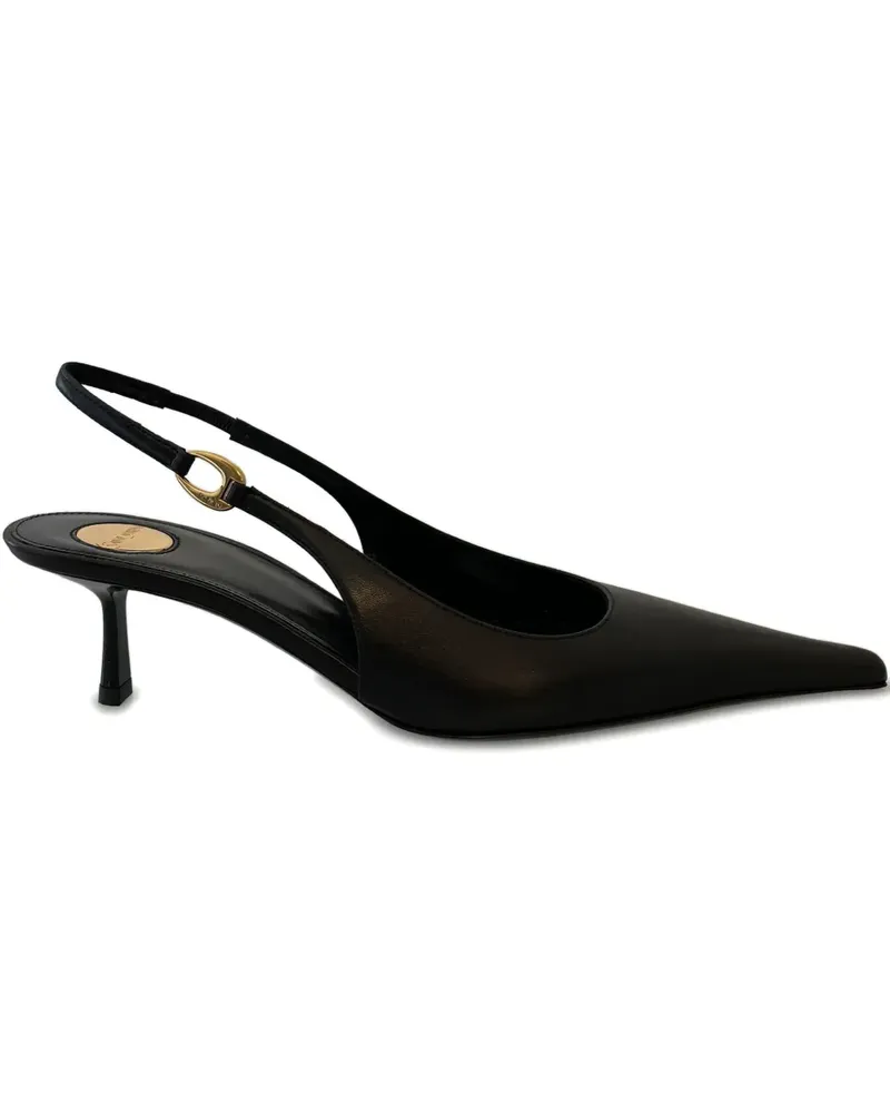 Saint Laurent Vendome Slingback-Pumps 50mm - Schwarz Schwarz