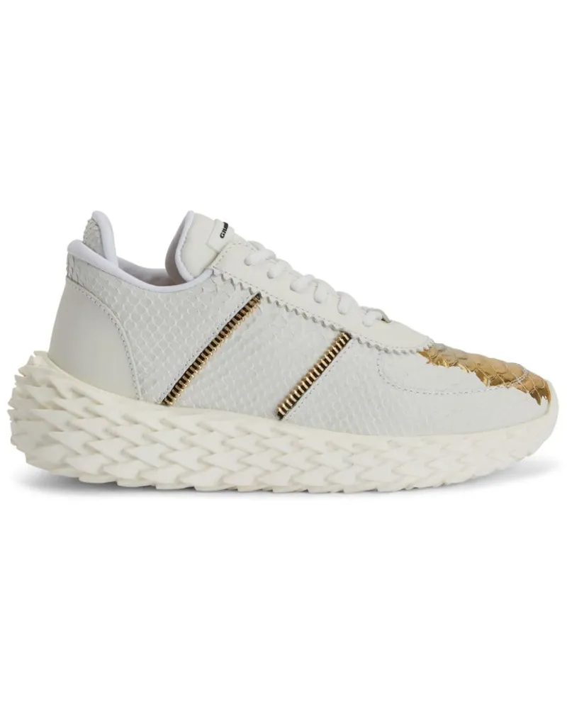 Giuseppe Zanotti Urchin Sneakers mit Distressed-Effekt - Weiß Weiß