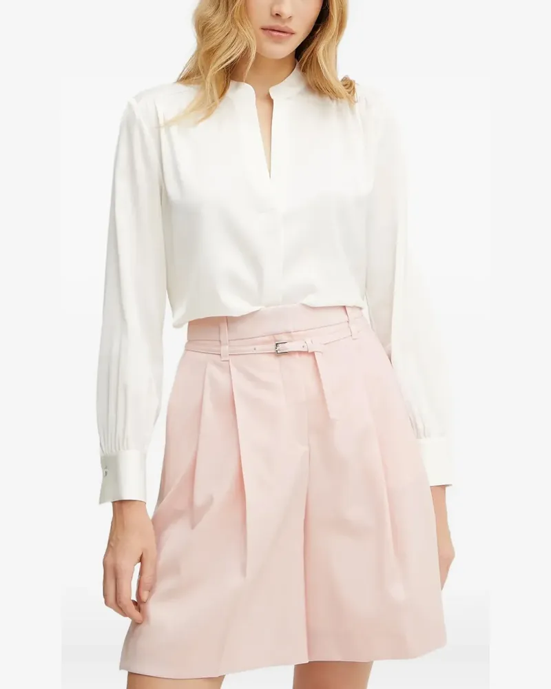 HUGO BOSS Klassische Bluse - Nude Nude