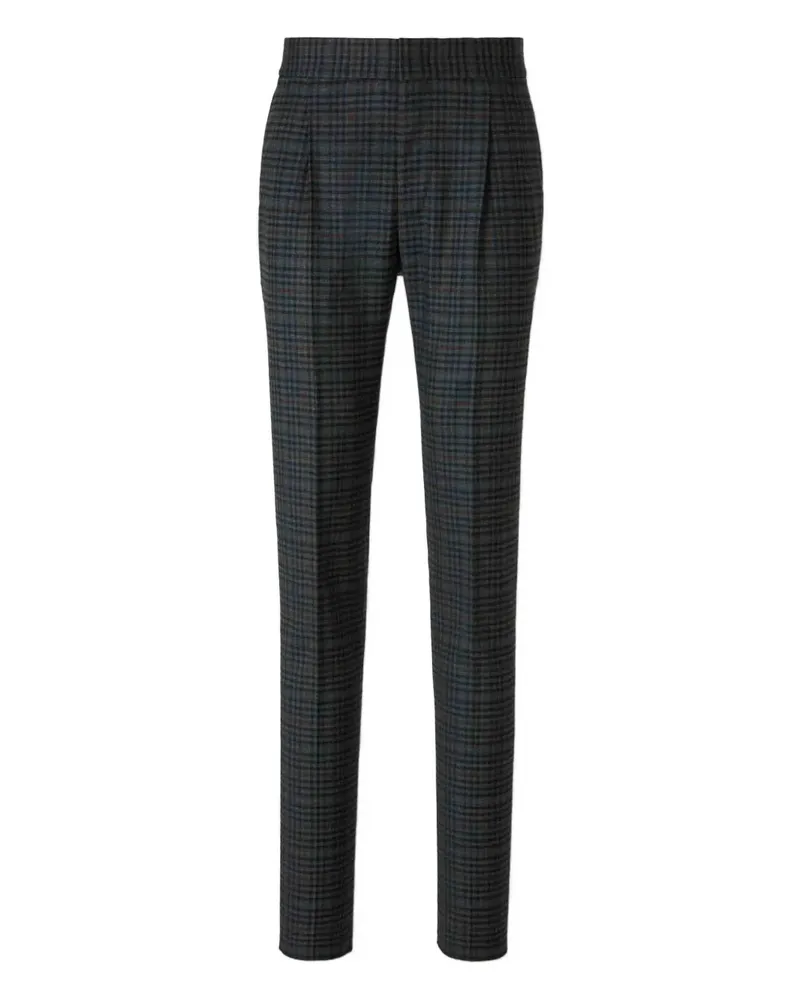 PT TORINO checked trousers - Blau Blau