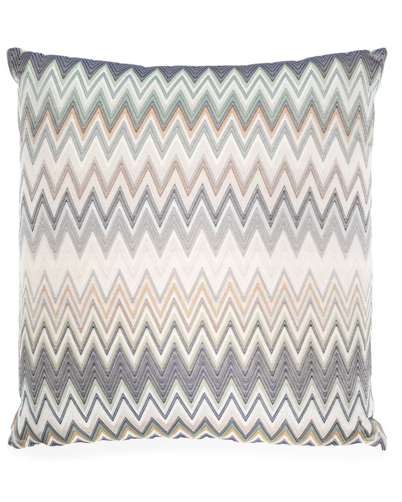 Missoni Home Masuleh Kissen mit Print - Blau Blau