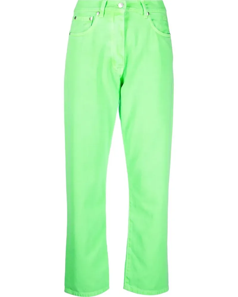 MSGM Klassische Cropped-Hose - Schwarz Schwarz