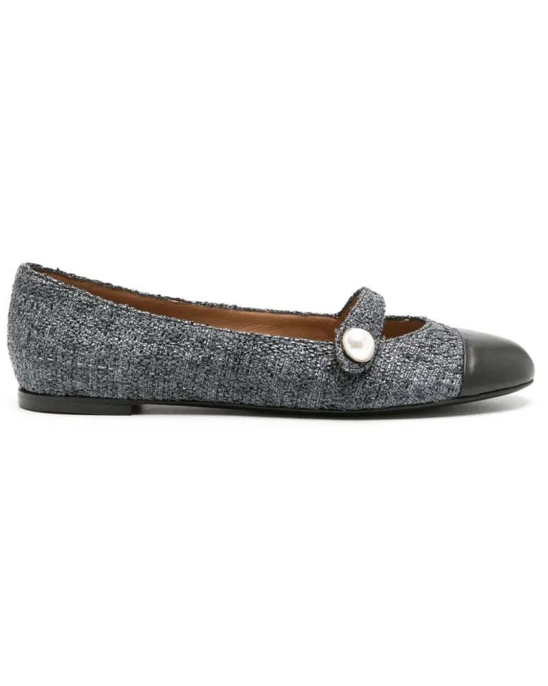 FESTA Milano Divy Ballerinas aus Bouclé - Blau Blau
