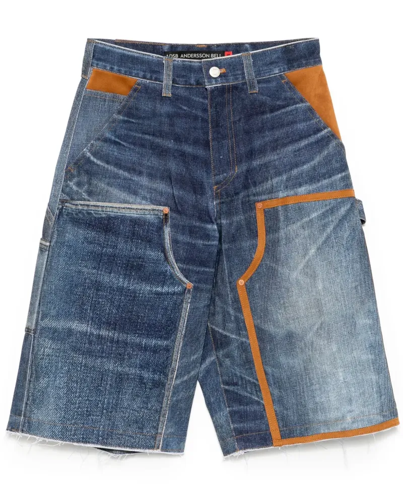 Andersson Bell Knielange Shorts - Blau Blau