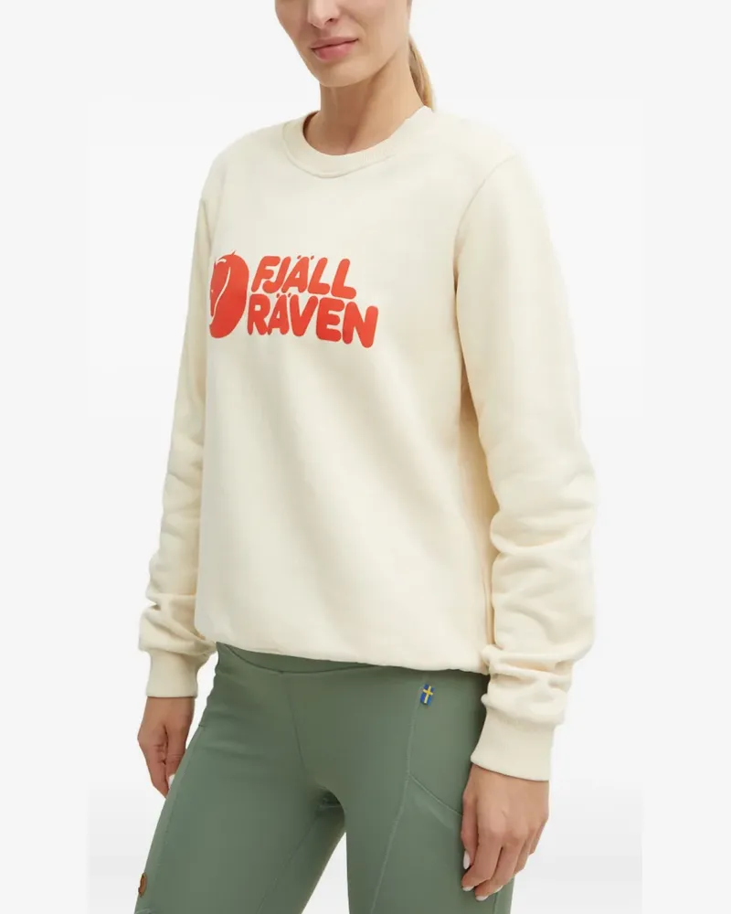 Fjäll Räven logo-print sweatshirt - Nude Nude