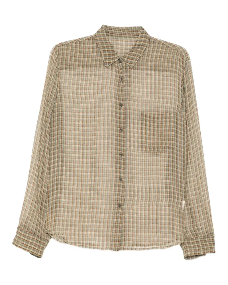 JNBY Kariertes Hemd mit Brusttasche - Nude Nude