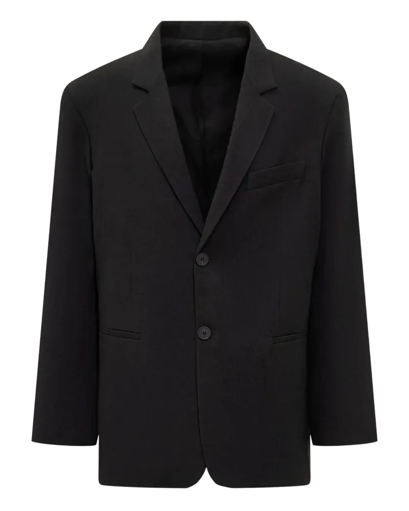 Studio Nicholson two-button rovers suit jacket - Schwarz Schwarz