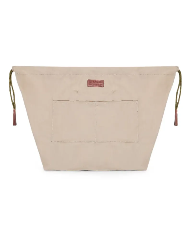 Dragon Diffusion drawstring clutch bag - Nude Nude