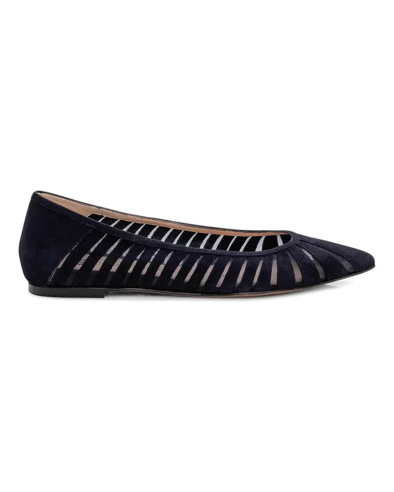 FESTA Milano Febe cut-out ballet flats - Blau Blau
