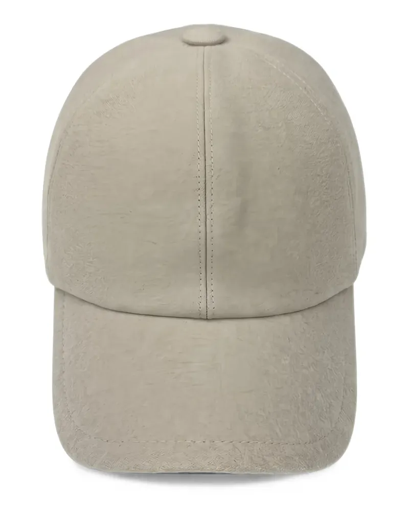 Fedeli Land Baseballkappe mit Logo-Schild - Nude Nude