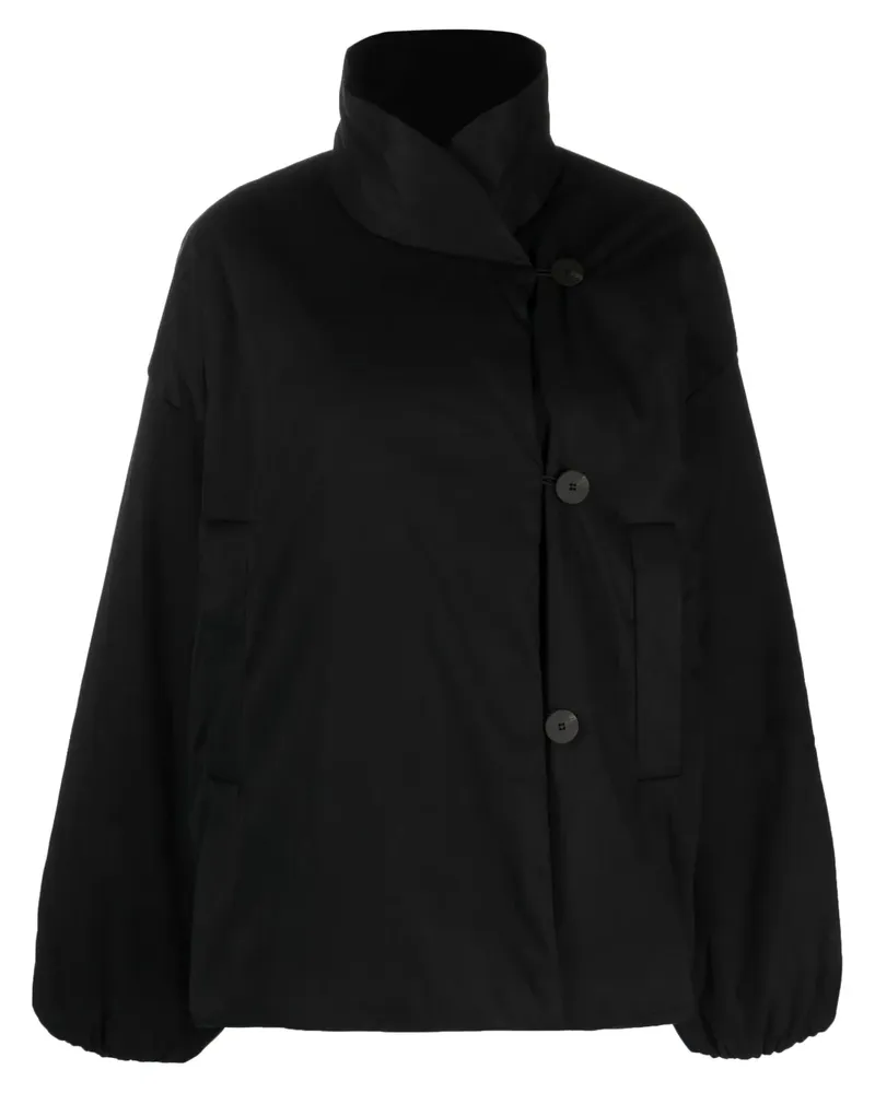 Studio Nicholson Jacke mit Stehkragen - Schwarz Schwarz