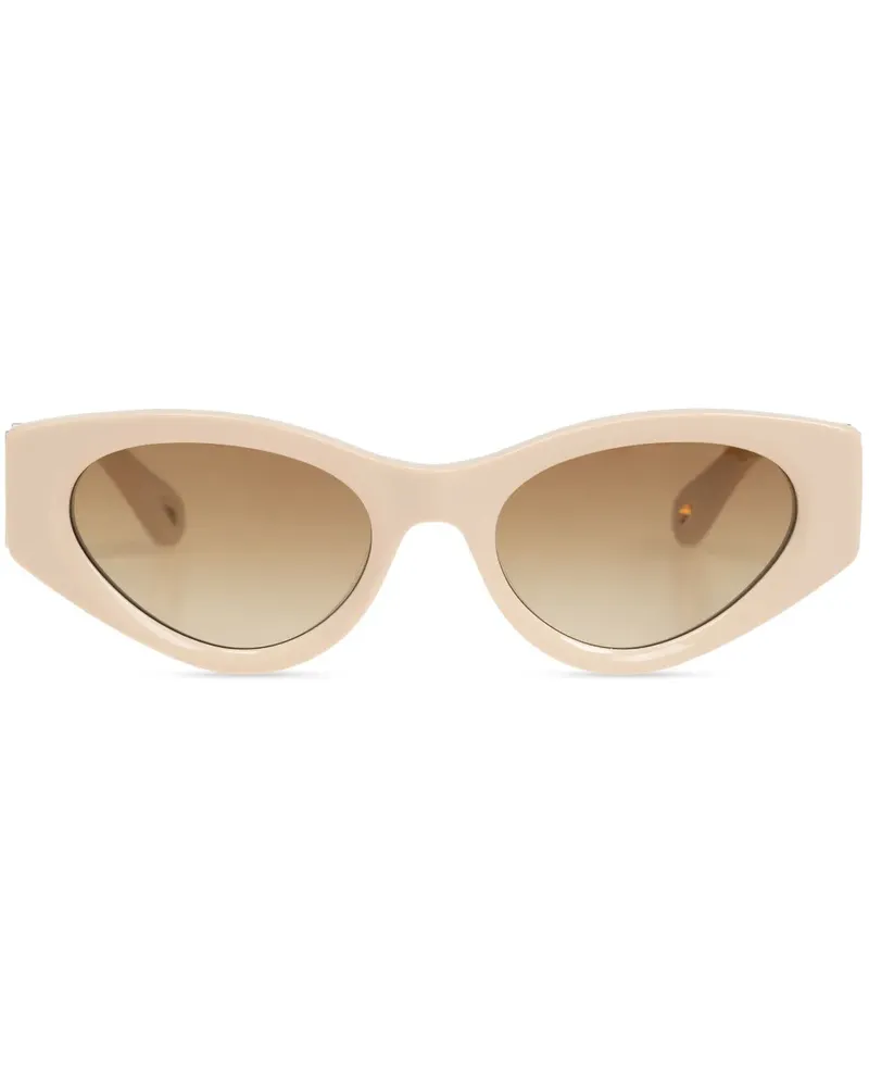 Chloé Marcie Cat-Eye-Sonnenbrille - Nude Nude