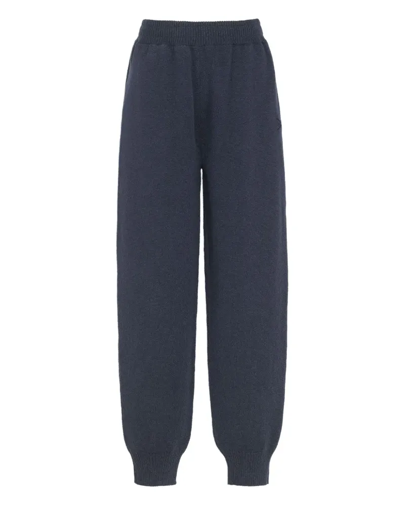 Barrie Hose mit Logo-Stickerei - Blau Blau