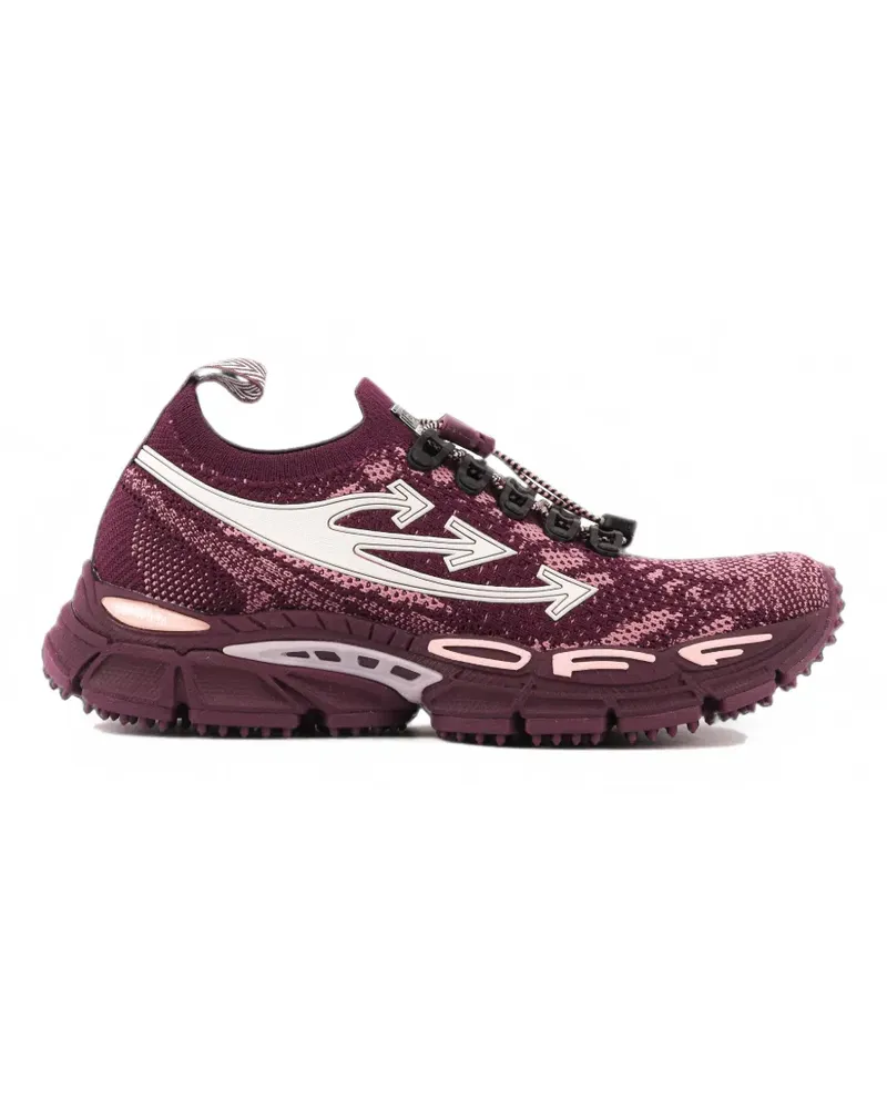 OFF-WHITE Be Right Back Strick-Sneakers - Violett Violett