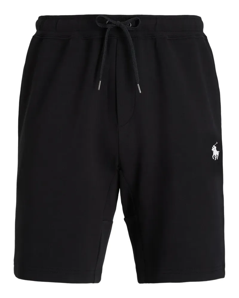 Ralph Lauren Bestickte Joggingshorts - Schwarz Schwarz