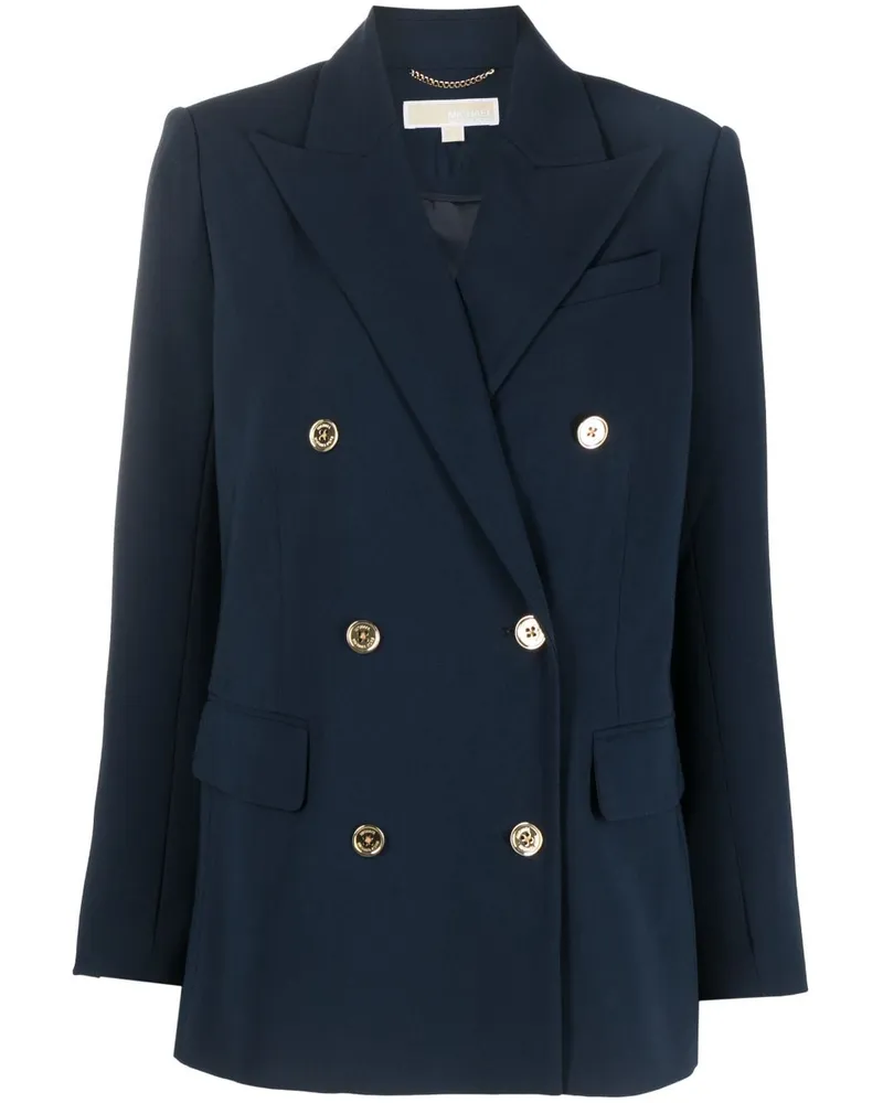 Michael Kors Doppelreihiger Blazer - Blau Blau