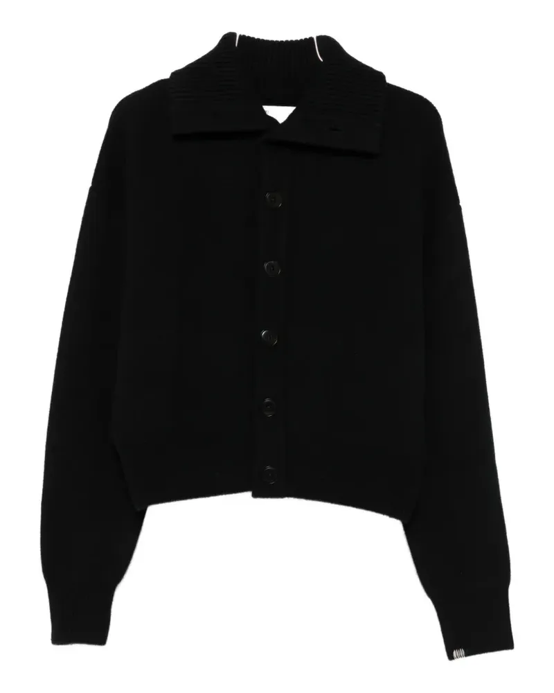 extreme cashmere Clement button-up cardigan - Schwarz Schwarz