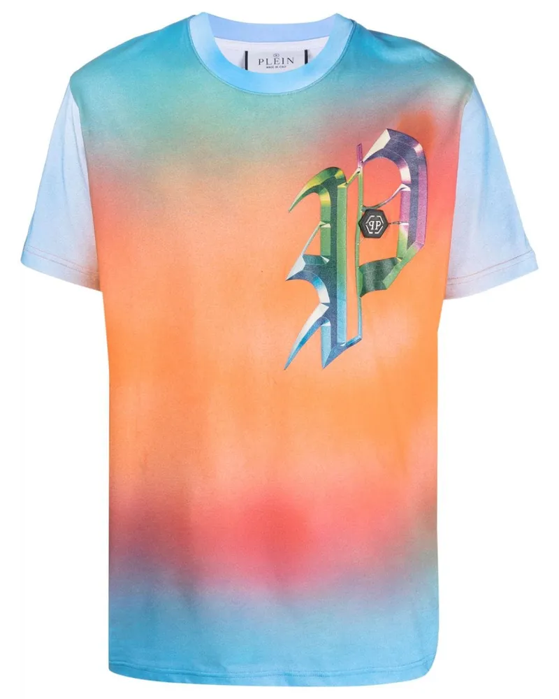 Philipp Plein T-Shirt mit grafischem Print - Orange Orange