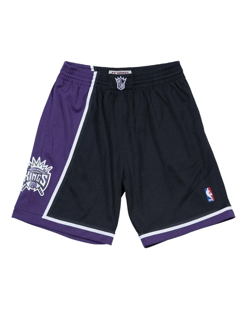 Mitchell & Ness NBA Sacramento Kings 2000/01 Road Swingman Shorts - Schwarz Schwarz
