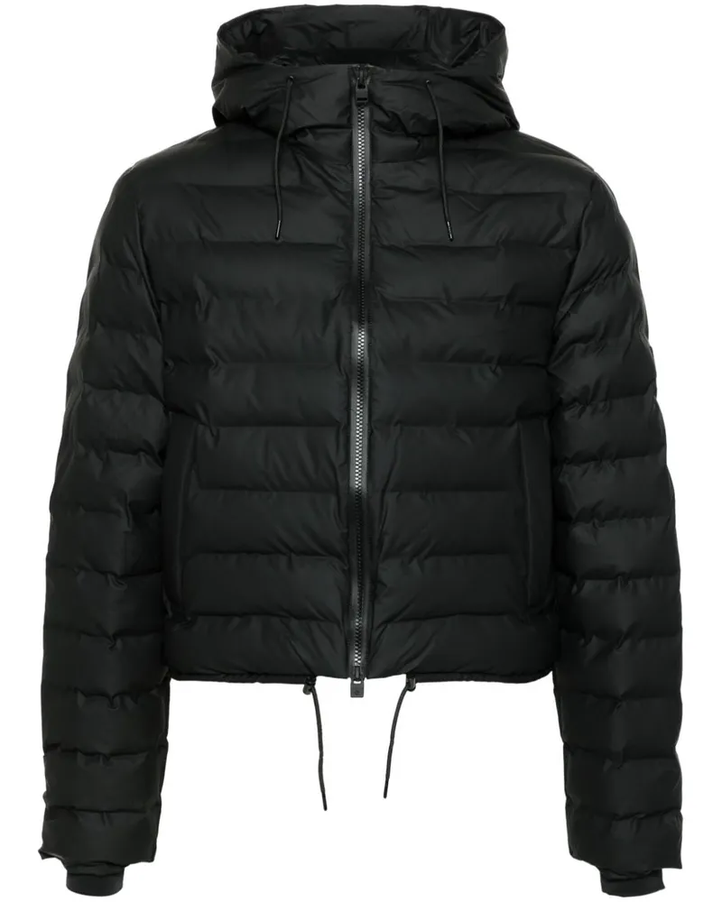 RAINS Lohja Steppjacke - Schwarz Schwarz