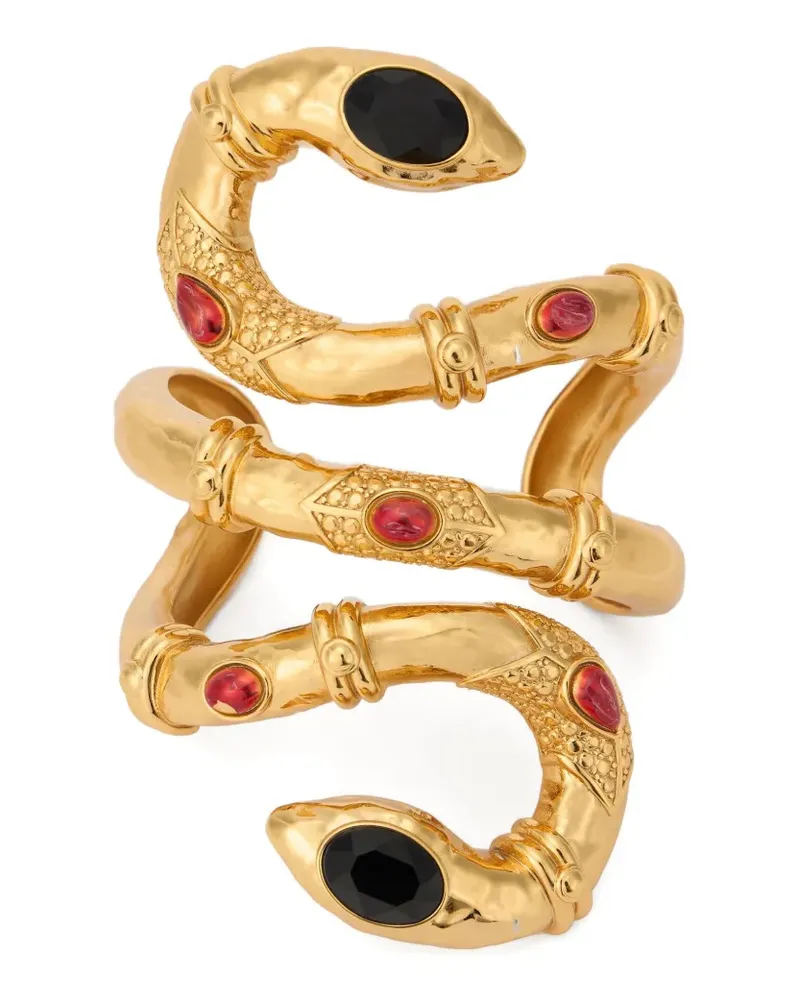 Roberto Cavalli Starres Armband in Schlangenform - Gold Gold