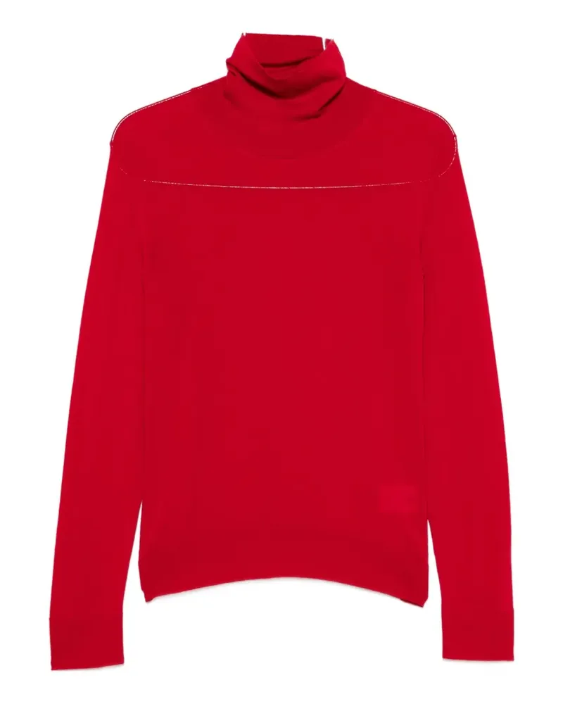 Róhe roll-neck sweater - Rot Rot