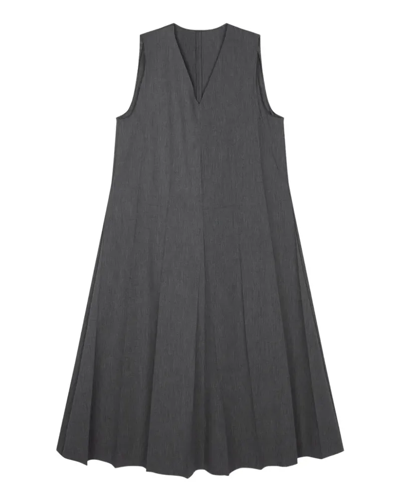 JNBY Maxikleid mit Falten - Grau Grau