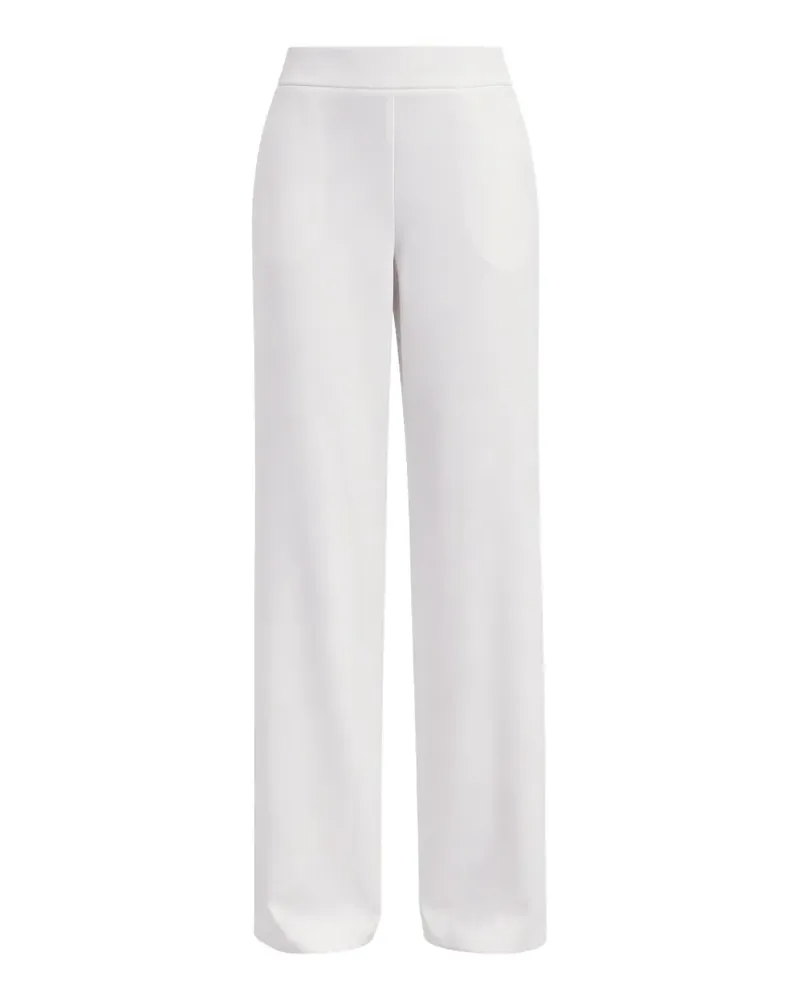 Patrizia Pepe palazzo crêpe trousers - Weiß Weiß