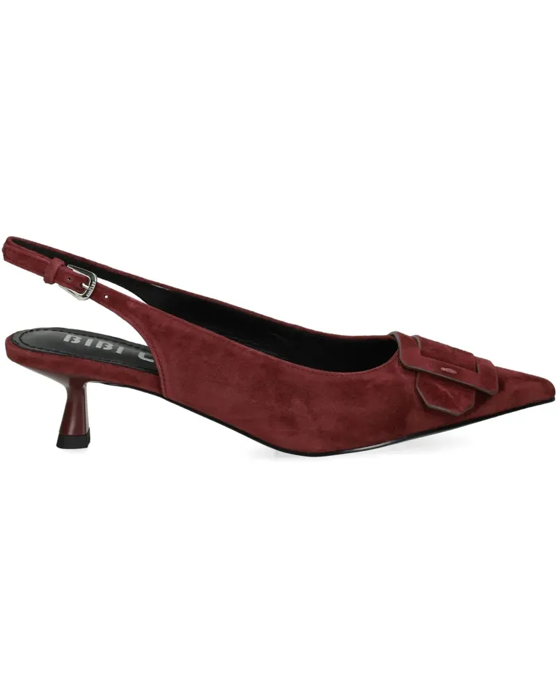 Bibi Lou buckled slingback pumps - Rot Rot