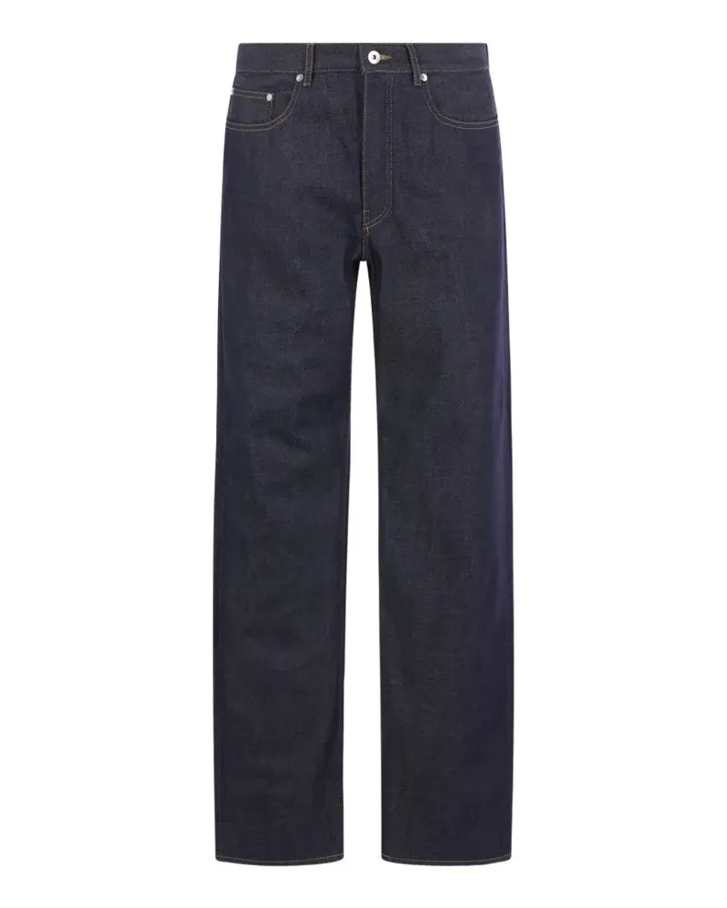J.W.Anderson five-pockets straight jeans - Blau Blau