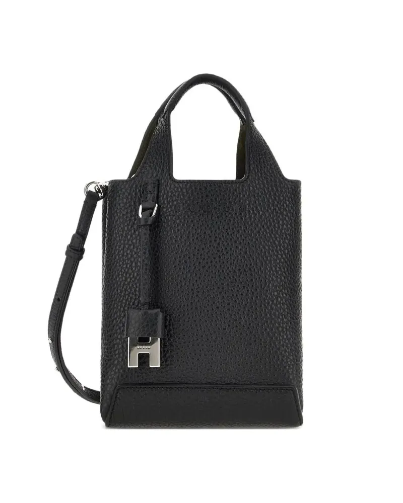 Hogan Hocket Tote Bag - Schwarz Schwarz